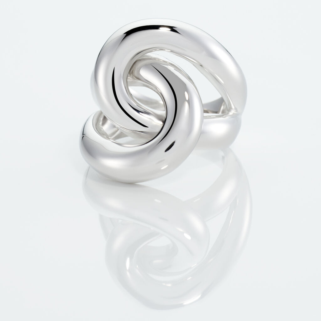 Bague Chaili Argent Blanc - Bague fantaisie Femme | Marc Orian