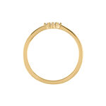 Bague &eacute;clat Perl&eacute; Plaqu&eacute; Or Oxyde De Zirconium - Bijoux fantaisie Femme | Marc Orian