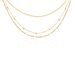 Collier Abigayle Acier Doré - Colliers multirangs Femme | Marc Orian