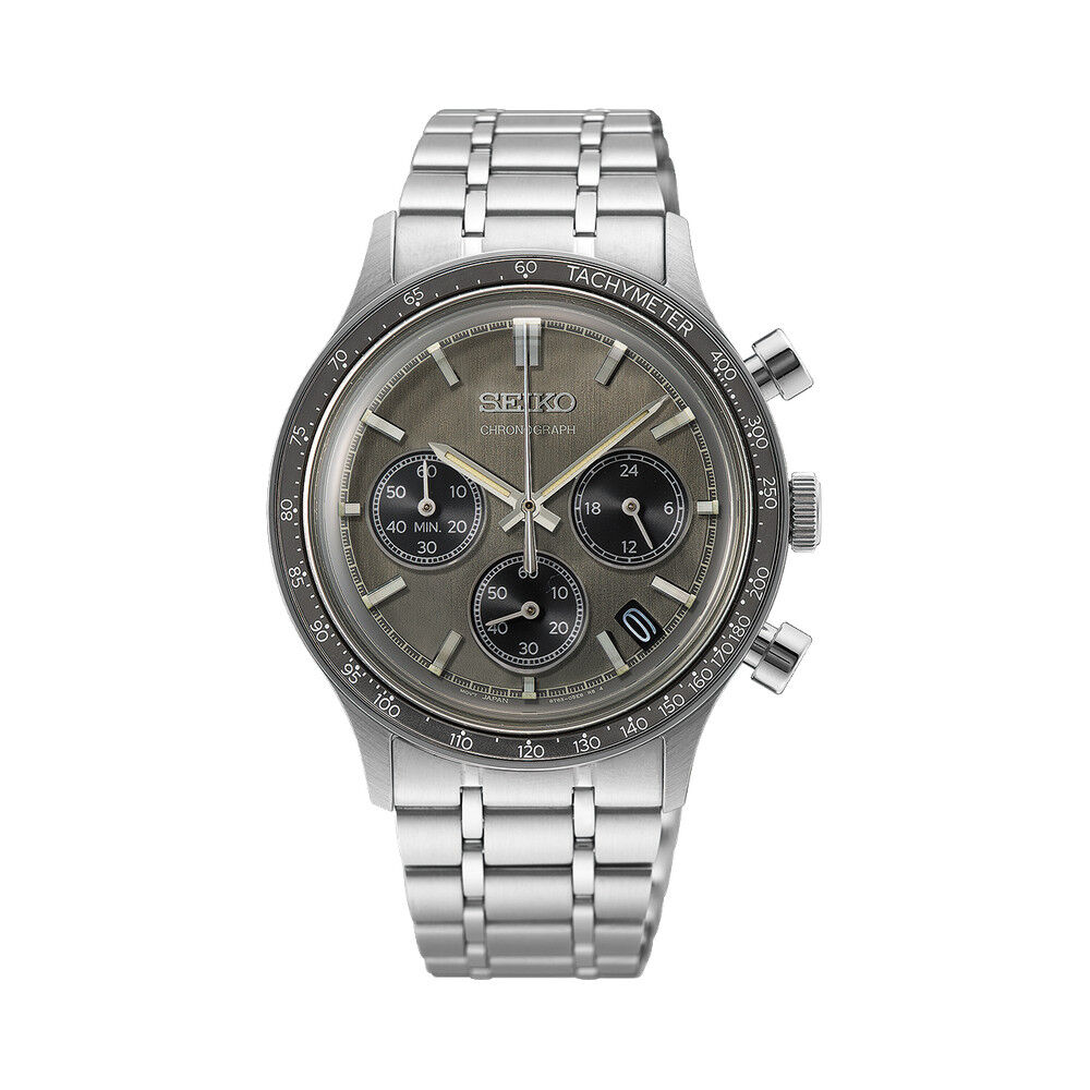 Montre Seiko Sport Chrono 39 Gris - Montres chronographes Homme | Marc Orian