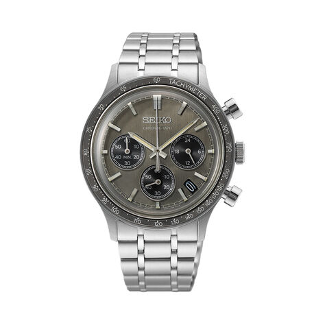 Montre Seiko Sport Chrono 39 Gris - Montres chronographes Homme | Marc Orian