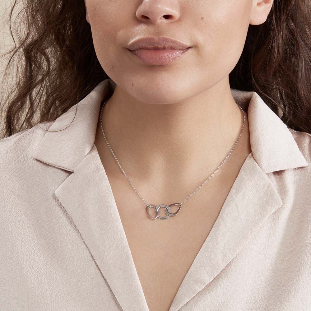 Collier Joy Argent Blanc - Colliers Femme | Marc Orian