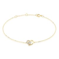 Bracelet Eliana Or Jaune Topaze Oxyde De Zirconium
