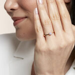 Bague Solitaire Athena Or Jaune Diamant - Parures de mariage Femme | Marc Orian