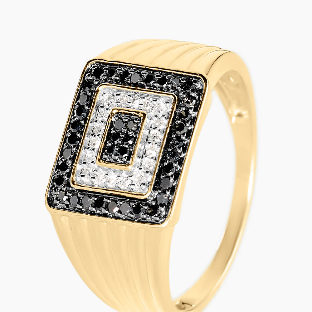 Chevali&egrave;re Luukas Or Jaune Diamant - Chevali&egrave;res Homme | Marc Orian