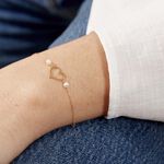 Bracelet Chabha Or Jaune Perle De Culture - Bracelets cha&icirc;nes Femme | Marc Orian