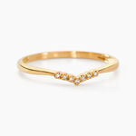 Alliance Aengus Or Jaune Diamant - Alliances avec pierres Femme | Marc Orian