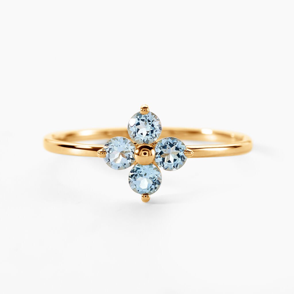 Bague Belovia Or Jaune Topaze - Bagues pierres fines Femme | Marc Orian