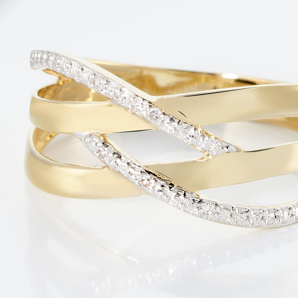 Bague Joassine Or Jaune Diamant - Bagues pierres précieuses Femme | Marc Orian