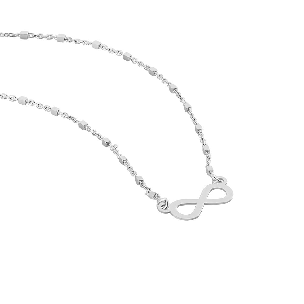 Collier Zelee Argent Blanc - Colliers Femme | Marc Orian