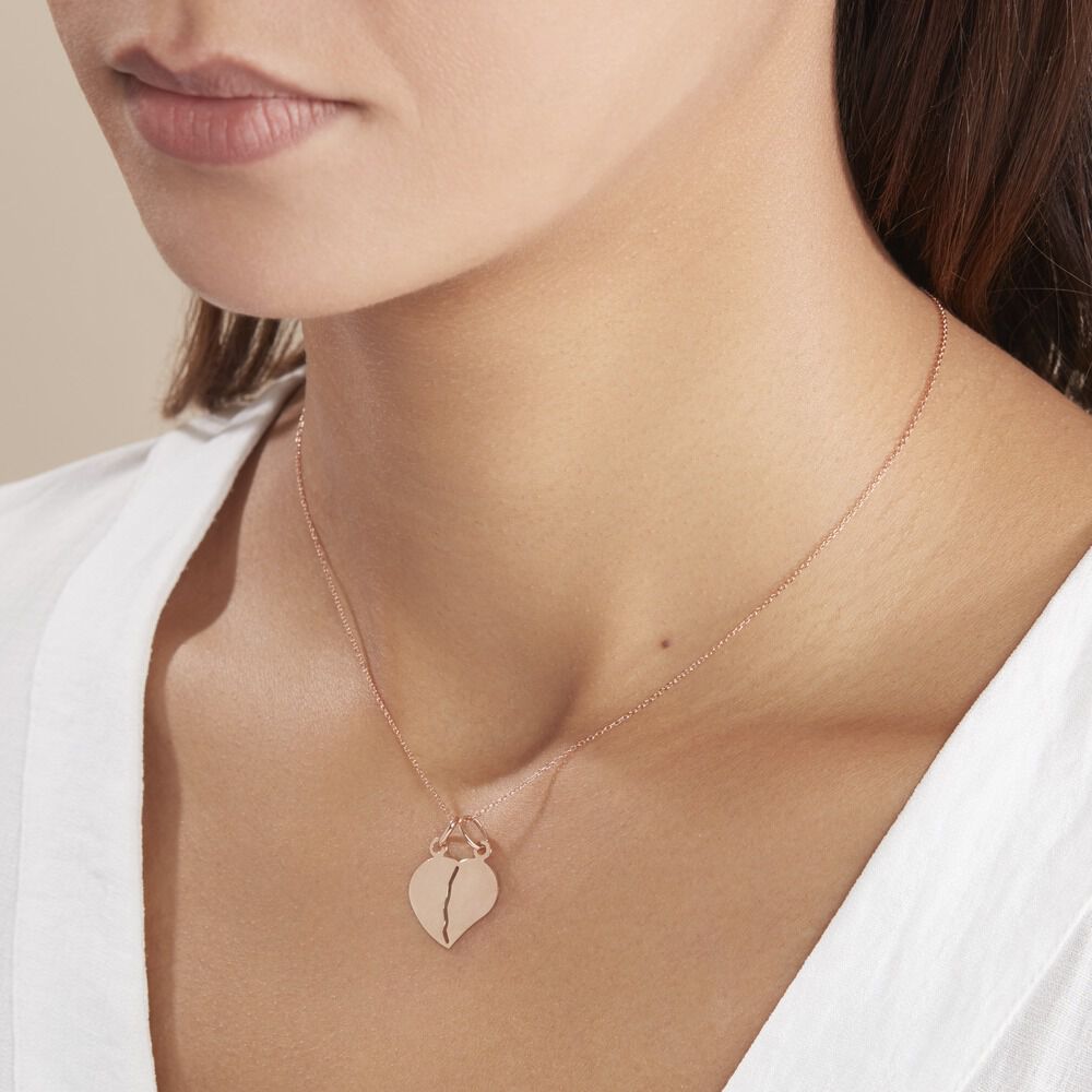 Pendentif Eudocie Or Rose - Bijoux personnalisés Famille | Marc Orian