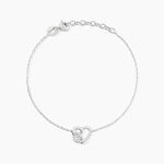 Bracelet Lucianna Argent Blanc Oxyde De Zirconium - Bracelets fantaisie Femme | Marc Orian