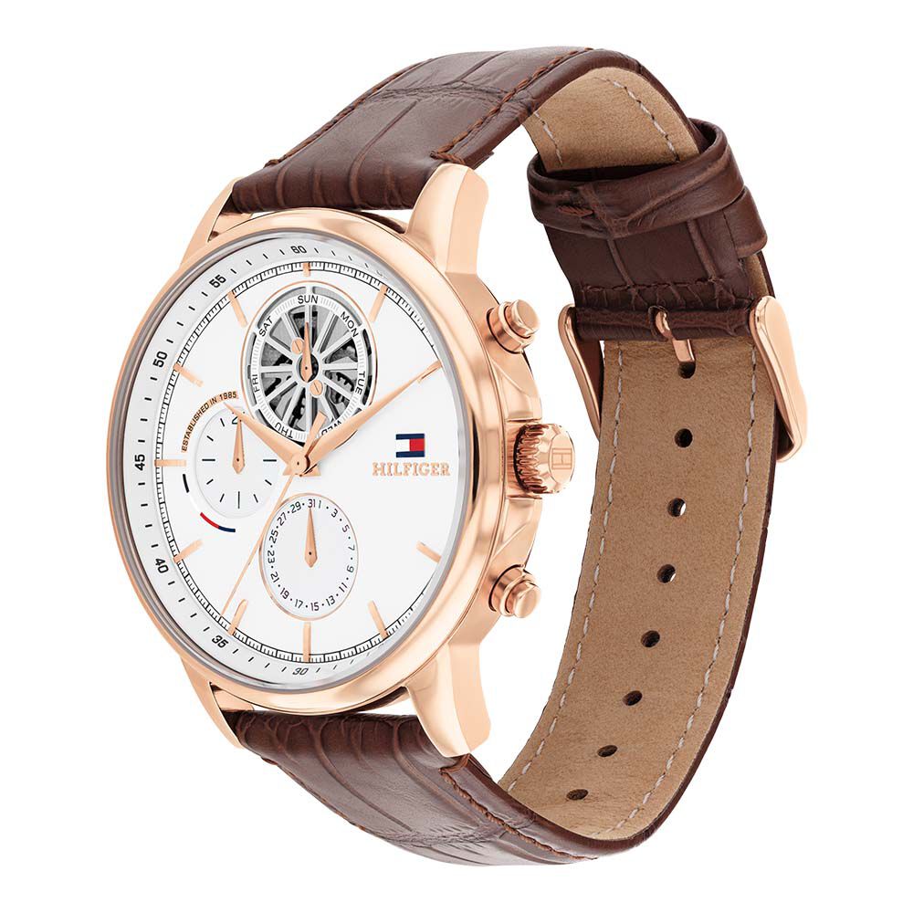 Montre Tommy Hilfiger Stewart Blanc - Fête des pères Homme | Marc Orian