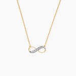 Collier Lyana Argent Dor&eacute; A L'Or 750/1000 - Colliers ete Femme | Marc Orian