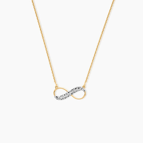 Collier Lyana Argent Dor&eacute; A L'Or 750/1000 - Colliers ete Femme | Marc Orian