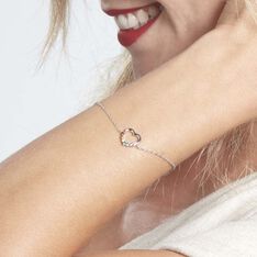 Bracelet Argent Hebert Oxydes De Zirconium - Bracelets chaînes Femme | Marc Orian