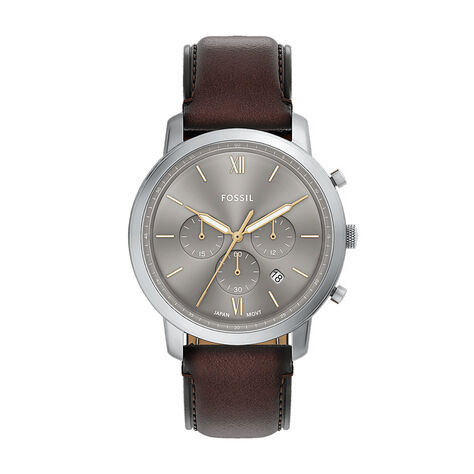 Montre Fossil Neutra Chrono Gris - Montres &eacute;tanches Homme | Marc Orian