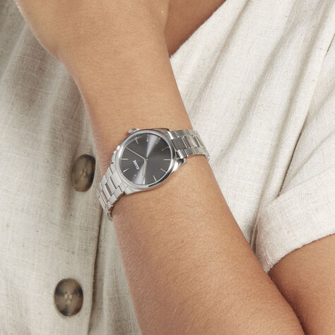 Montre Cluse Feroce Petite Acier Blanc - Montres Femme | Marc Orian