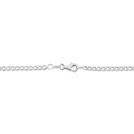 Cha&icirc;ne Casper Maille Gourmette Argent Blanc - Chaines Unisex | Marc Orian