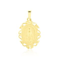 Médaille Or Jaune Vierge - Pendentifs Famille | Marc Orian