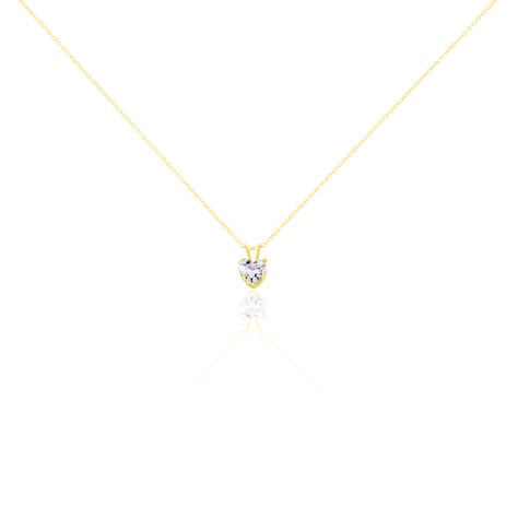 Collier Aodren Or Jaune Oxyde De Zirconium - Colliers avec pierres Famille | Marc Orian