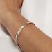 Bracelet Jonc Catalin 2 Fils Flexibles Or Bicolore - Bracelets joncs Femme | Marc Orian