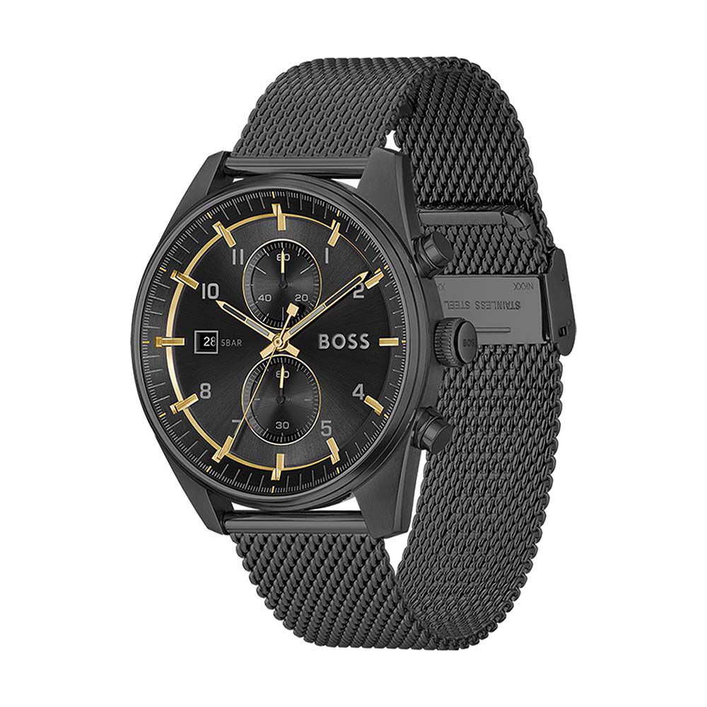 Montre Boss Skytraveller Noir - Montres &eacute;tanches Homme | Marc Orian