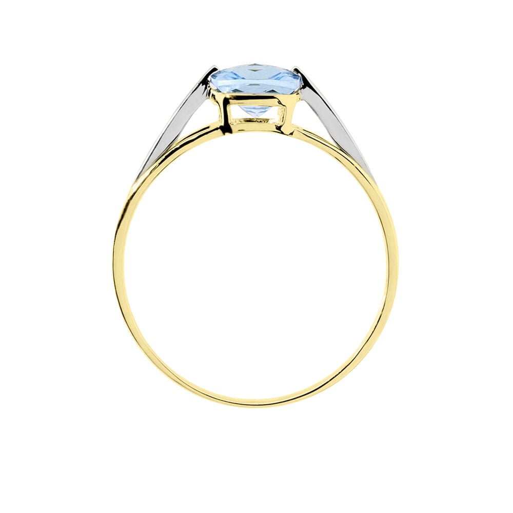 Bague Sidoine Or Bicolore Topaze - Bagues pierres fines Femme | Marc Orian