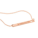 Collier Karelle Argent Rose - Colliers fantaisie Femme | Marc Orian