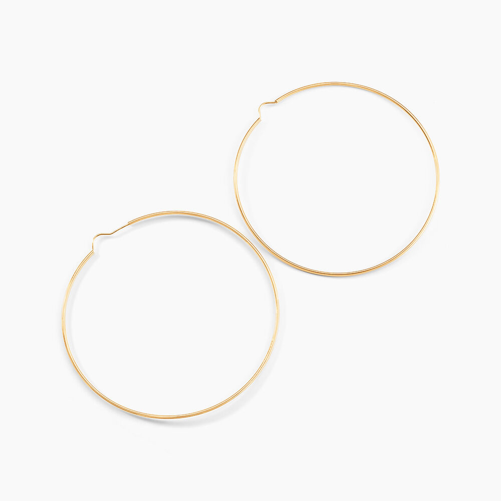 Cr&eacute;oles Dominae Or Jaune - Grosses cr&eacute;oles Femme | Marc Orian