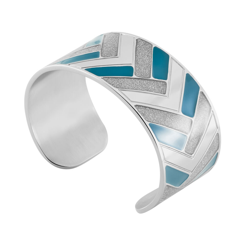 Bracelet Jonc Imagine Charlene Acier Blanc - Bracelets joncs Femme | Marc Orian