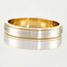 Alliance Markei Ruban Plat Or Bicolore - Alliances duo Unisex | Marc Orian