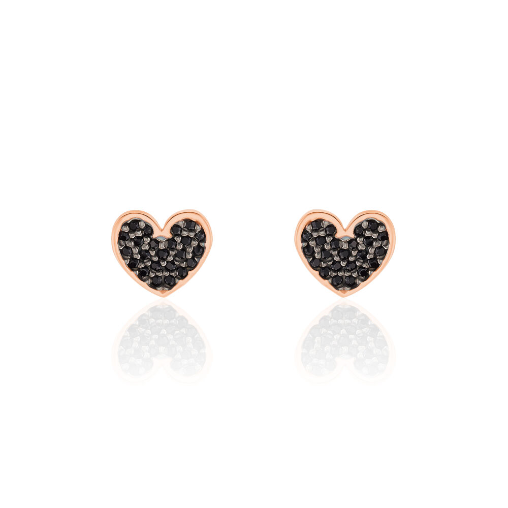 Boucles D'oreilles Pendantes Mallaurie Argent Rose Oxyde De Zirconium - Pendantes Femme | Marc Orian