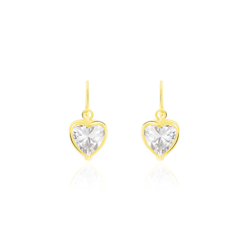 Boucles D'oreilles Pendantes Gredel Or Jaune  Oxyde - Pendantes Femme | Marc Orian