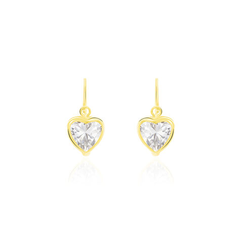 Boucles D'oreilles Pendantes Gredel Or Jaune  Oxyde - Pendantes Femme | Marc Orian