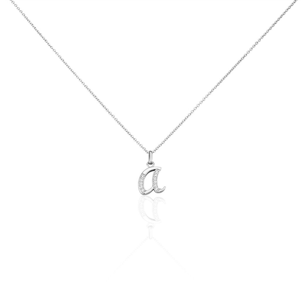 Collier Argent Fifi Oxydes De Zirconium - Colliers avec pierres Femme | Marc Orian