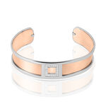 Bracelet Jonc Acier Blanc Strass - Bracelets joncs Femme | Marc Orian