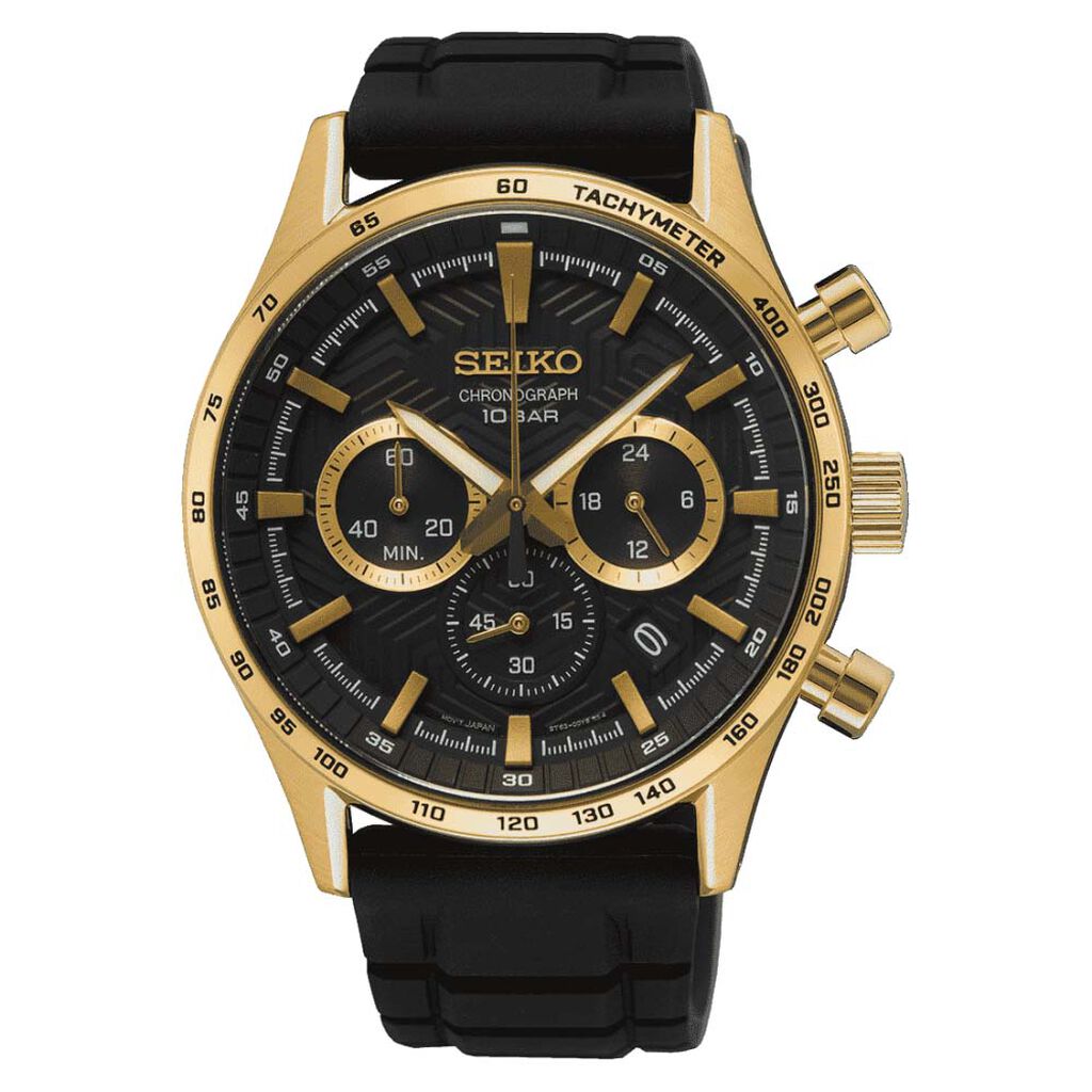 Montre Seiko Sport Noir - Montres étanches Homme | Marc Orian