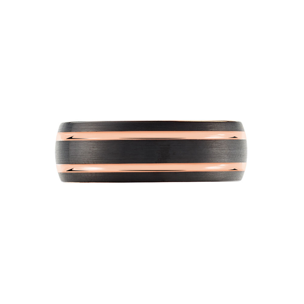 Bague Acier Rose -  Homme | Marc Orian