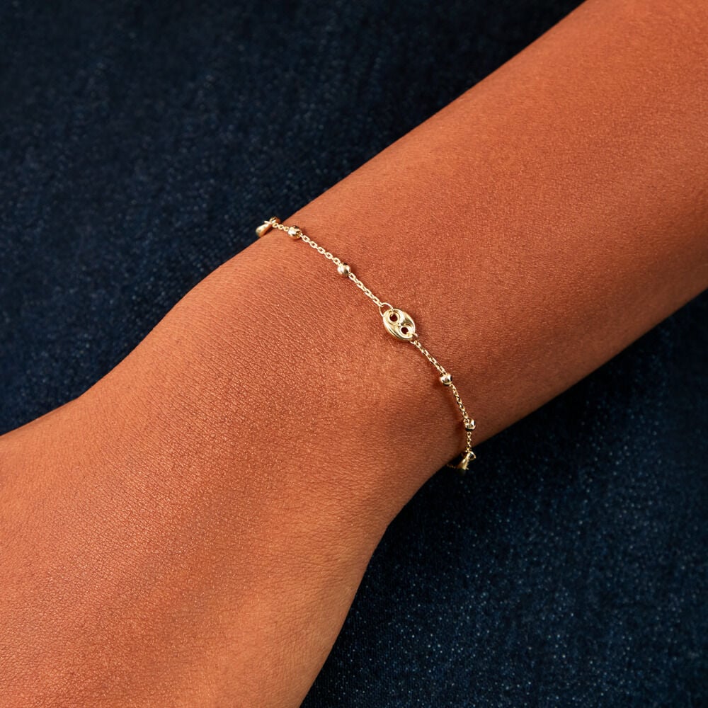 Bracelet Ogden Or Jaune - Bracelets chaînes Enfant | Marc Orian