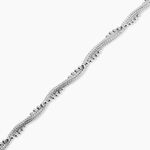 Bracelet Kelyanna Argent Blanc - Bracelets fantaisie Femme | Marc Orian