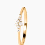 Bague Doline Plaqu&eacute; Or Jaune Oxyde De Zirconium - Bijoux fantaisie Femme | Marc Orian