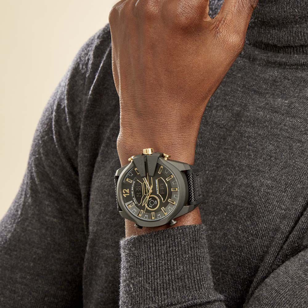 Montre Diesel Mega Chief Noir HIMHN7N1130 Marc Orian