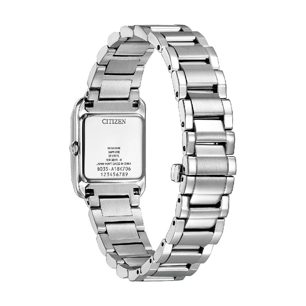 Montre Citizen Ladies Square Nacre Blanche - Montres étanches Femme | Marc Orian