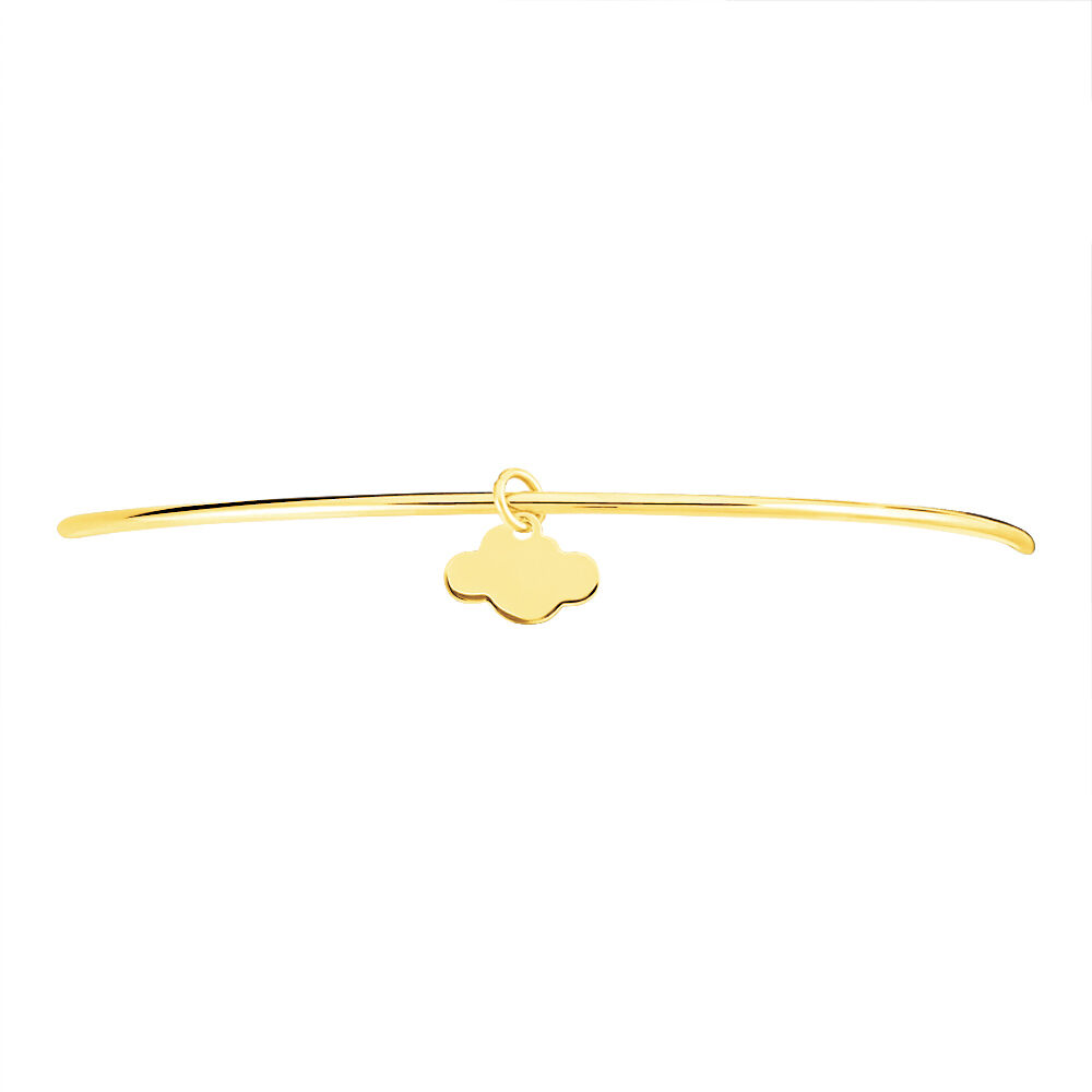 Bracelet Jonc Ida Nuage Or Jaune - Bracelets joncs Enfant | Marc Orian