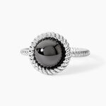 Bague Adelyne Argent Blanc C&eacute;ramique - Bijoux fantaisie Femme | Marc Orian