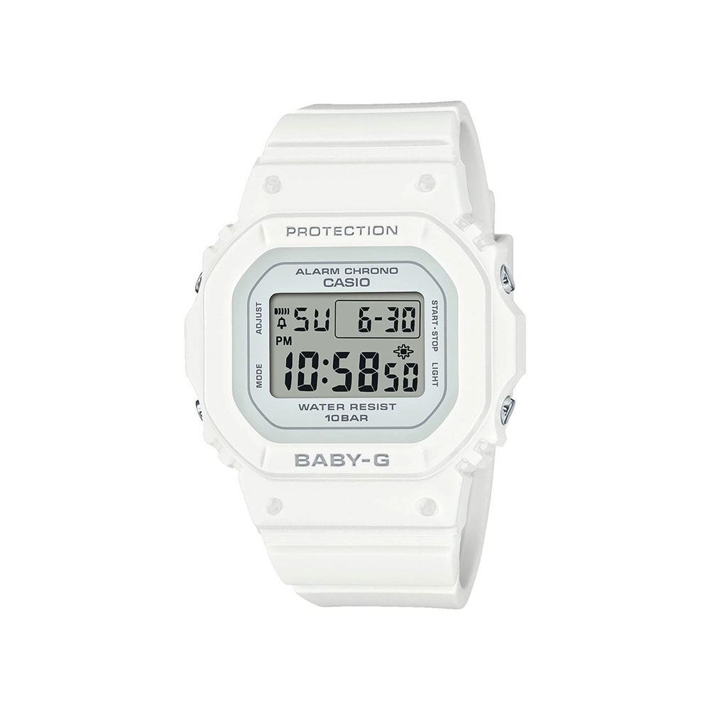 Montre store casio blanche