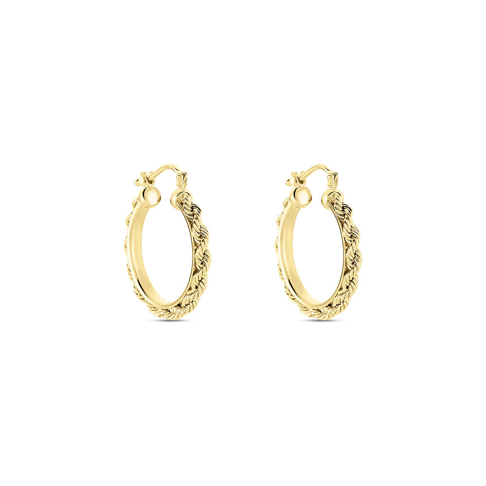 Créoles Cordeline Or Jaune - Créoles Femme | Marc Orian