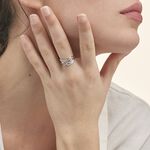 Bague Ocean Or Blanc Diamant - Parures de mariage Femme | Marc Orian