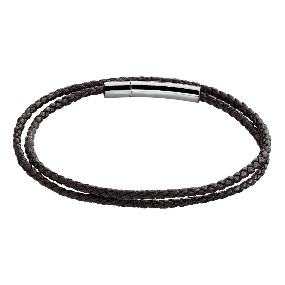 Bracelet Calvino Acier Blanc - Bracelets cuir Homme | Marc Orian